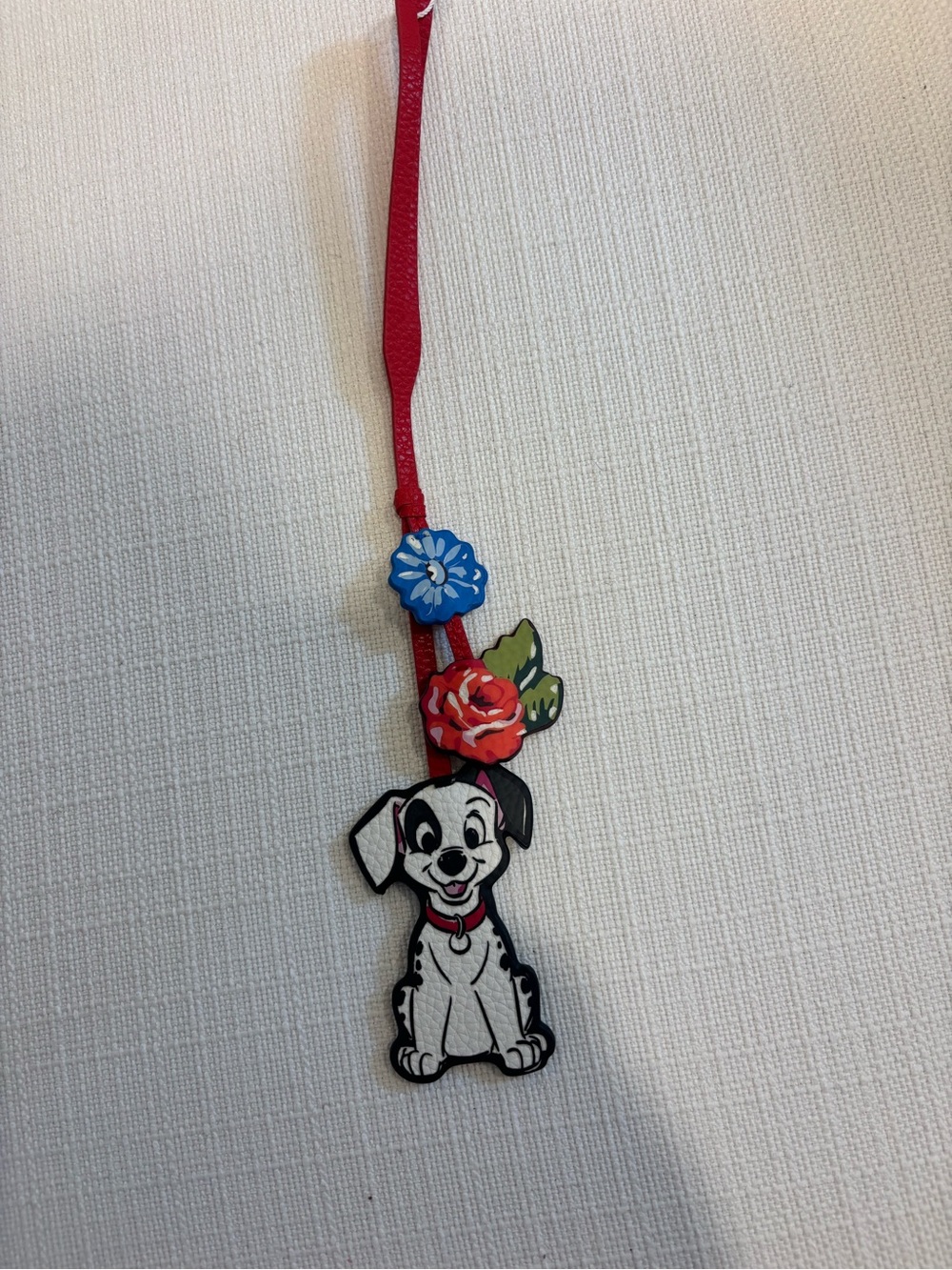 Vera Bradley 101 Dalmatians Patch Bag Charm